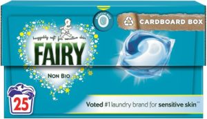 Капсули для делікатного та дитячого прання Fairy Non Bio Pods 25шт (4/ящ)