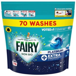 Капсули для прання Fairy Platinum 63шт (2/ящ)