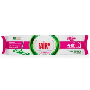 Змінні вологі серветки для швабри Fairy Lilium 50шт (6/ящ)
