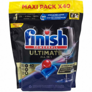 Капсули для посудомийної машини Finish Ultimate 40шт (12/ящ)
