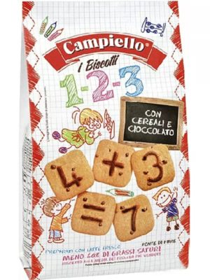 Дитяче печиво Campiello 1-2-3, 300г