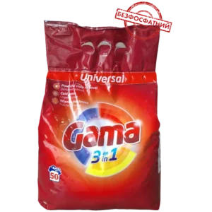 Універсальний пральний порошок Gama 1.5кг на 25 прань 8435495844853