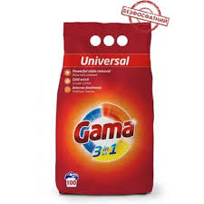 Універсальний пральний порошок Gama 6кг на 100 прань Екопак