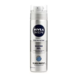 Гель для гоління Nivea Silver Protect 200мл