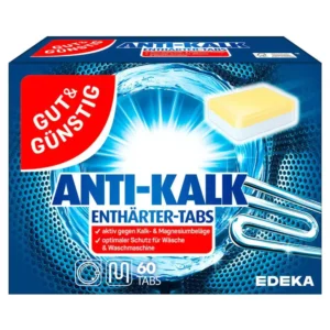 Таблетки для чистки посудомийної машини G&G Antikalk 60шт (5/ящ) 4311501090145