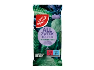 Серветки для прибирання G&G Wild nature 80шт