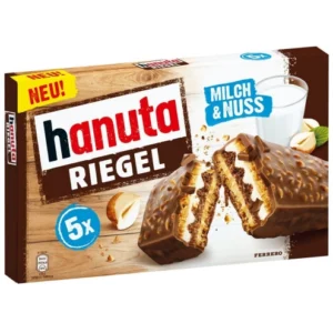 Вафельки Hanuta Riegel (5 шт), 172, 5 г