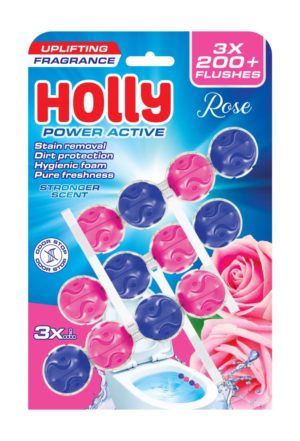 Вклад для WC + барвник для води Holly Rose 3шт (10/ящ)