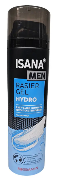 Гель для гоління Isana Hydro Gel 200мл