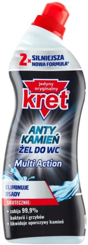 Засіб для чищення унітазу Kret Multi Action 750мл (12/ящ)