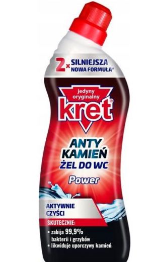 Засіб для чищення унітазу Kret Power 750мл (12/ящ)