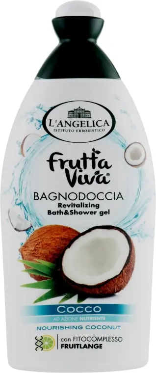 Гель для душу Langelica 500мл з молочком куркуми (12/ящ)