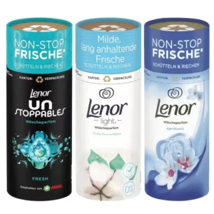 Ополіскувач в гранулах Lenor 3*160г (Fresh-Cotton-April) 3шт