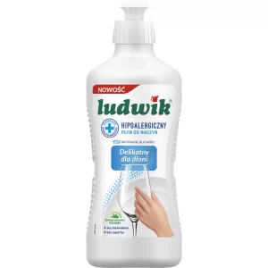 Засіб для миття посуди Ludwik Hipoalergiczny 900мл гіпоалергічний (12/ящ) 5900498028300