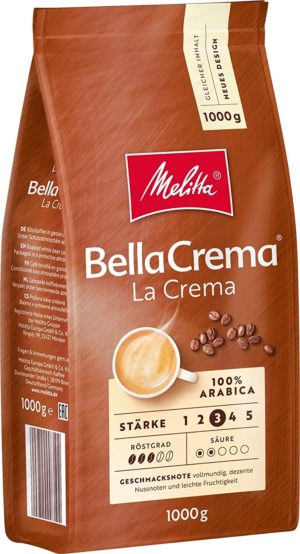 Кава в зернах Mellita La Crema 1кг (8/ящ)