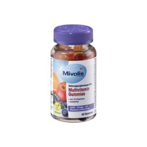 Комплекс желейних вітамінів Mivolis Multivitamin Gummies 60шт 4066447747232