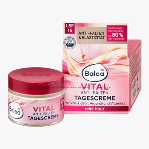 Денний крем проти зморшок Balea Vital Anti-Falten Tagecreme 50мл 4066447713466