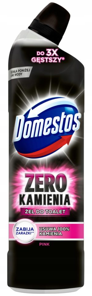 Засіб для WC Domestos Zero 750мл (рожевий) (12/ящ)