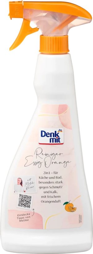 Універсальний засіб для чищення Denkmit Reiniger Essig Orange 500мл з апельсиновим оцтом (7/ящ)