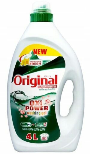 Гель для прання універсальний Original Oxi Power 4l universal  на 90 прань (4/ящ)