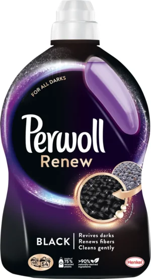 Гель для чорного прання Perwoll Black 2.97л на 54прання (6/ящ)