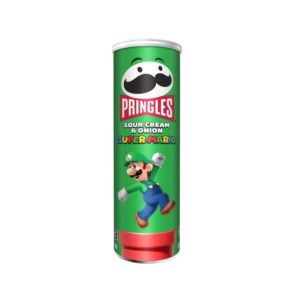 Чіпси Pringles Supermario Sour Cream&Onion 165г з смаком сметани та цибулі 5053990127740