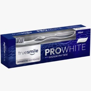 Зубна паста з щіткою TrueSmile ProWhite Sodium Phytate Advanced Whitening 100мл (12/ящ)