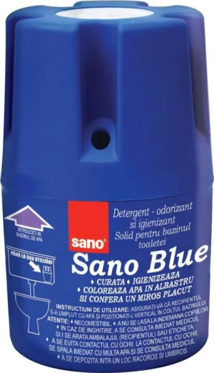 Засіб для дезинферції унітазу з барвником Sano Blue 200г