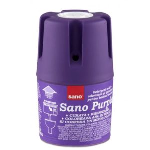 Засіб для дезинферції унітазу з барвником Sano Lavander 200г