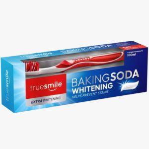 Зубна паста з щіткою TrueSmile Baking Soda Whitening 100мл (12/ящ)
