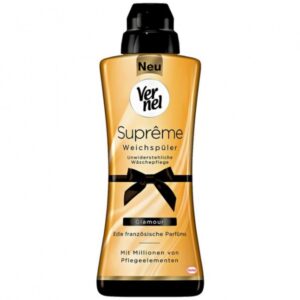 Парфумований концентрований ополіскувач для білизни Vernel Supreme Glamour (Silan) 1,2л