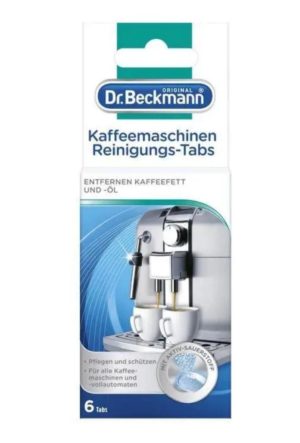 Таблетки для чистки кавових апаратів Dr.Beckmann Kaffeenaschinen 6шт (6/ящ) 4008455028712