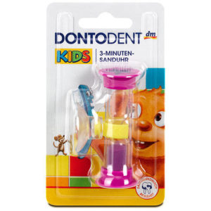 Пісочний годинник для дітей Dontodent Sanduhr (рожевий)
