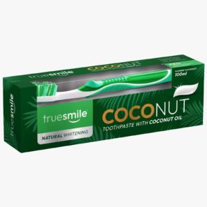 Зубна паста з щіткою TrueSmile Coconut Natural Whitening 100мл (12/ящ)