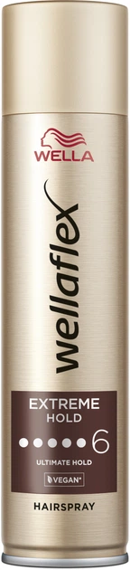 Лак для волосся Wellaflex 6 Extreme Hold 250мл (6/ящ)