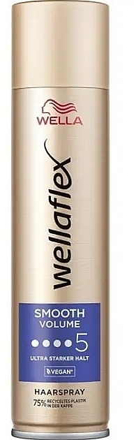 Лак для волосся Wellaflex 5 Smoth Volume 250мл (6/ящ)