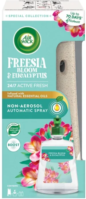 Автоматичний освіжувач повітря Airwick Freesia Bloom&Eucaliptus 228мл (4/ящ)