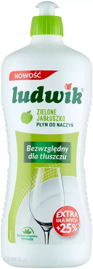 Засіб для миття посуди Ludwik 900мл яблуко (12/ящ)