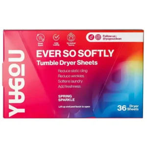 Парфумовані серветки для сушильної машини Yugou Spring Sparkle 36шт (10/ящ) 7350121989054 Швеція