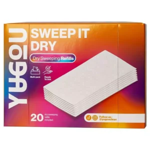 Сухі серветки-запаски для швабри Yugou Sweet It Dry 20шт 7350121989146 (10/ящ)