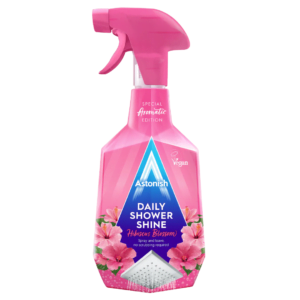 Засіб для чищення душової кабіни Astonish Daily Shower Hibiscus 750мл (12/ящ)