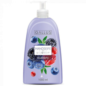 Рідке мило з дозатором Gallus Blueberry лісові ягоди 1 л