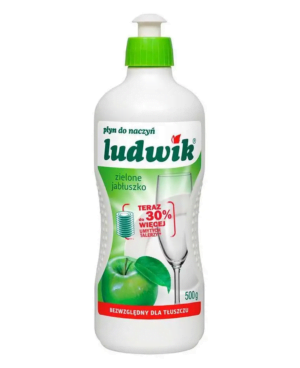 Засіб для миття посуди Ludwik Zielone Jabluszko 900мл яблуко
