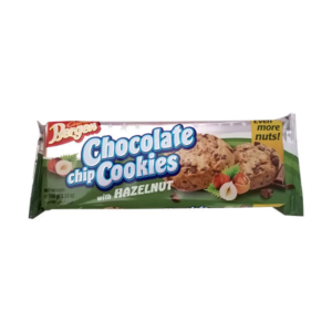Печиво Bergen Chocolate Chip Cookies 3x Горіхове150g